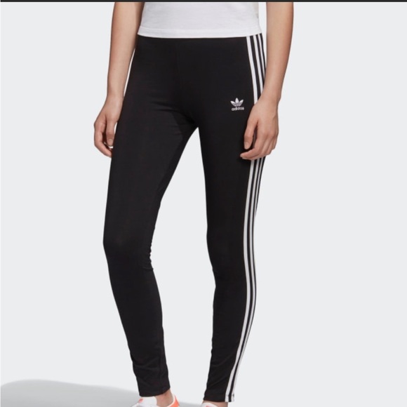 Adidas Climalite black Leggings size Small - Picture 1 of 9
